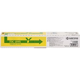 TK-895Y Kyocera Yellow Toner Cartridge ca 6000 sidor