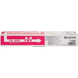 TK-895M Kyocera Magenta Toner Cartridge ca 6000 sidor