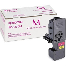 TK-5230M Kyocera Magenta Toner Cartridge ca 2.200 sidor
