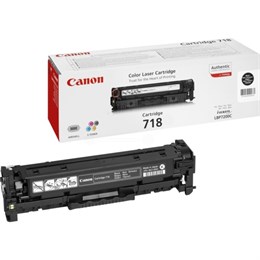 718BK Black Toner Cartridge ca 3400 sidor