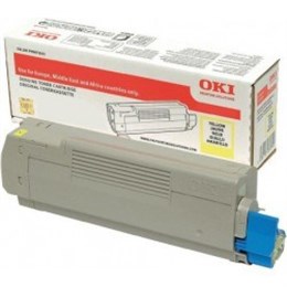 OKI Yellow Toner Cartridge ca 6000 sidor