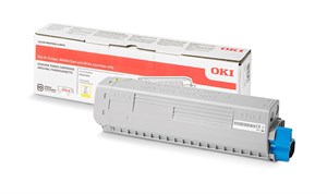 OKI Yellow Toner Cartridge ca 10.000 sidor