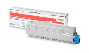 OKI Cyan Toner Cartridge ca 10.000 sidor
