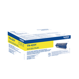 TN-423Y Brother Yellow Toner Cartridge ca 4000 sidor