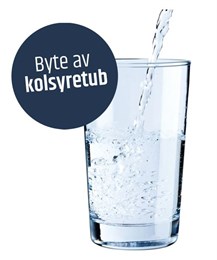 Byte av kolsyretub