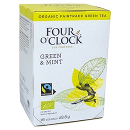 Four O'Clock Mint Green Tea 6-pack