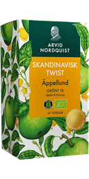 Arvid Nordquist Äppellund, Grönt te 3x25 påsar