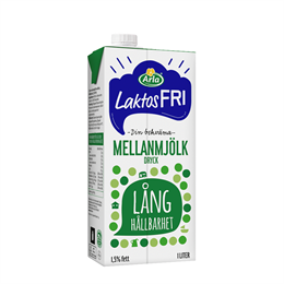 10x1L. Laktosfri mellanmjölksdryck Lång hållbarhet