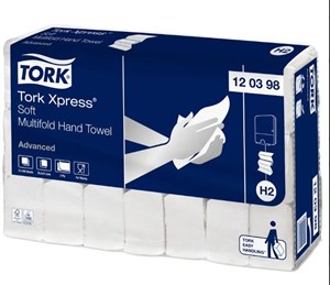 Tork Xpress Advance Multifold Handduk Multifold H2, 3780/fp