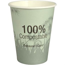 Kaffemugg komposterbar Mother Nature 24cl  50st/fp