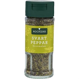 Svartpeppar Grovmalen 41g Kockens