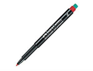 Märkpenna Faber-Castell 1525 Medium Röd