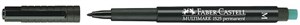 Märkpenna Faber-Castell 1525 Medium Svart
