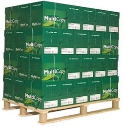 Papper Multicopy A4 Hålat 80g Pall (240st)