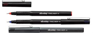Fiberpenna Niceday Fine Röd
