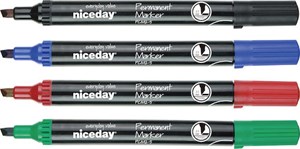Märkpenna Niceday sned 4-set
