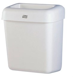 Papperskorg B2 Tork 20 liter vit