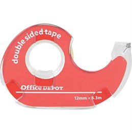 Tejp Office Depot dubbelhäftande 6,3mx12mm