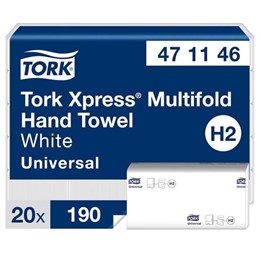 Tork Xpress Multifold H2 3800 st/kt