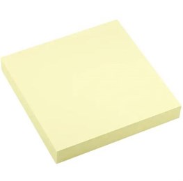 Notis Info Sticky 75x75 mm gul