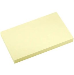 Notis Info Sticky 75x125 mm gul