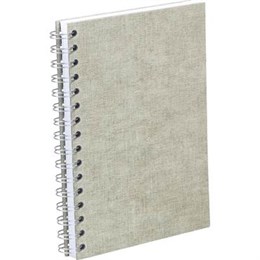 Bok Bigso A5 olinjerad canvas linen
