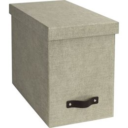 Hängmappslåda Johan canvas linen