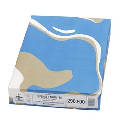 Papper Svenskt Arkiv A4 80g 500/fp