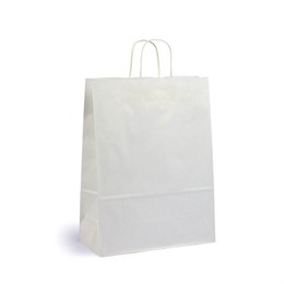 Bärkasse Medium Vit