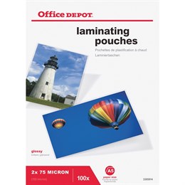 Laminat A5 Klar 75 mic 100/fp