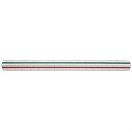 Skalstock 30cm skala 100-500