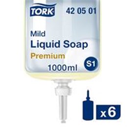 Tork Mild Flytande Tvål, S1 1L