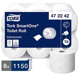 Toalettpapper Tork T8 SmartOne 6 st/fp