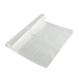 Sopsäck 125L 40 my transparent 10st/rl