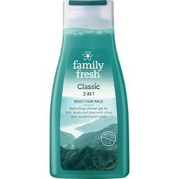 Duschtvål Family Fresh Classic 3in1 500 ml