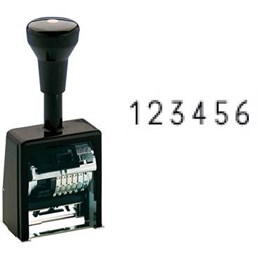 Pagineringsstämpel 6 hjul 5,5mm