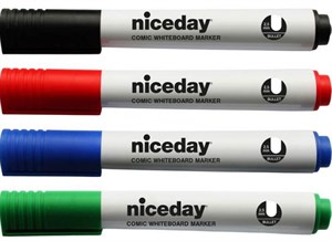 WB-penna Niceday rund spets 4-set
