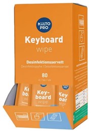 Kiilto Pro Keyboard Wipes, 80 st