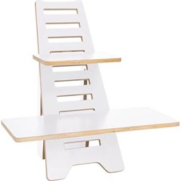 Ståbord laptop Easydesk Rise vit Sun-Flex
