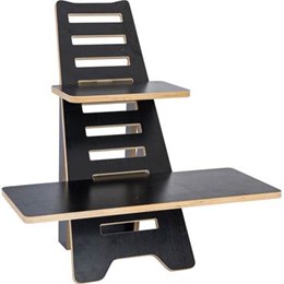 Ståbord laptop Easydesk Rise svart Sun-Flex