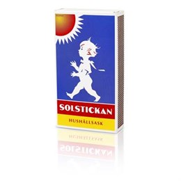 Tändstickor Solstickan Hushållsask