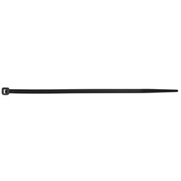Buntband svart 200 x 4,8 mm 100st/fp