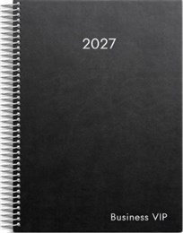 Kalender Business VIP konstläder svart