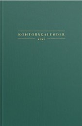 Kontorskalender Grön