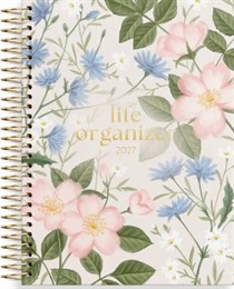 Dagbok Life Organizer blommor