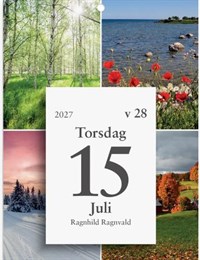 Väggkalender Årstiderna