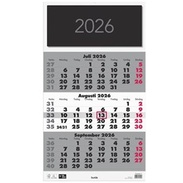 Väggkalender Triplaner Elegant