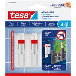 Tesa självhäftande spik 3kg 2-pack