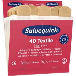 Plåsterrefill 6444 Textil 6x40st/Fp