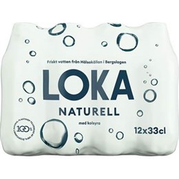 Loka Naturell PET 33cl 12-pack inkl. pant